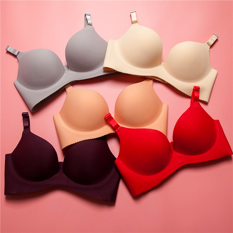 Effortless Wireless Push-Up Bra – Seamless & Adjustable