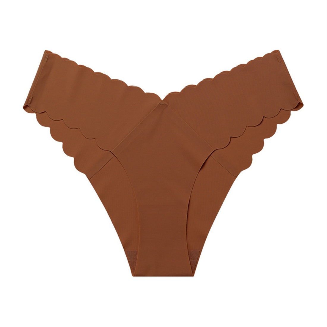 Wave Lace V-Waist Seamless Underwear – Elegant & Comfortable