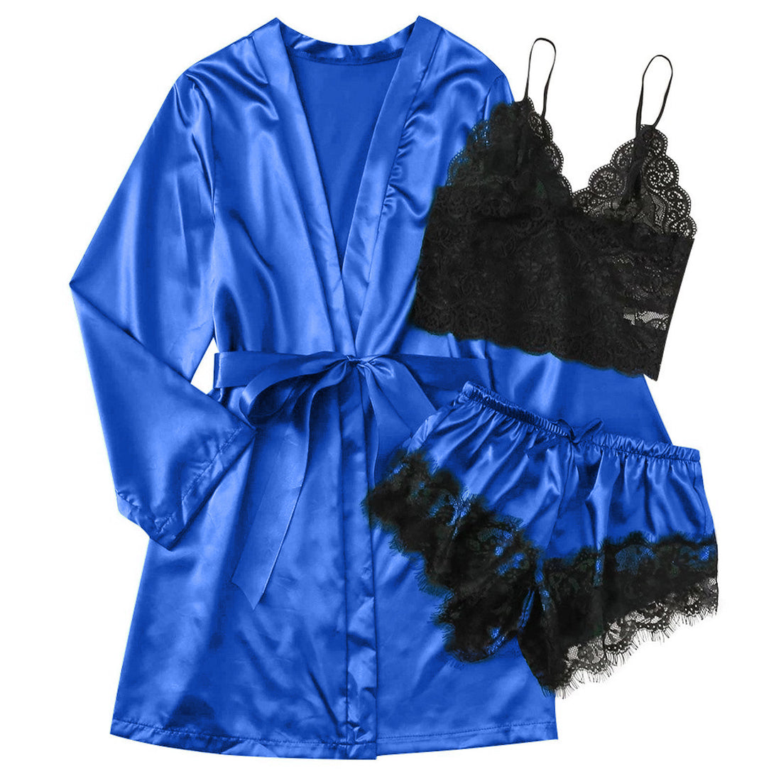 Tube Top Silk Lounge Set