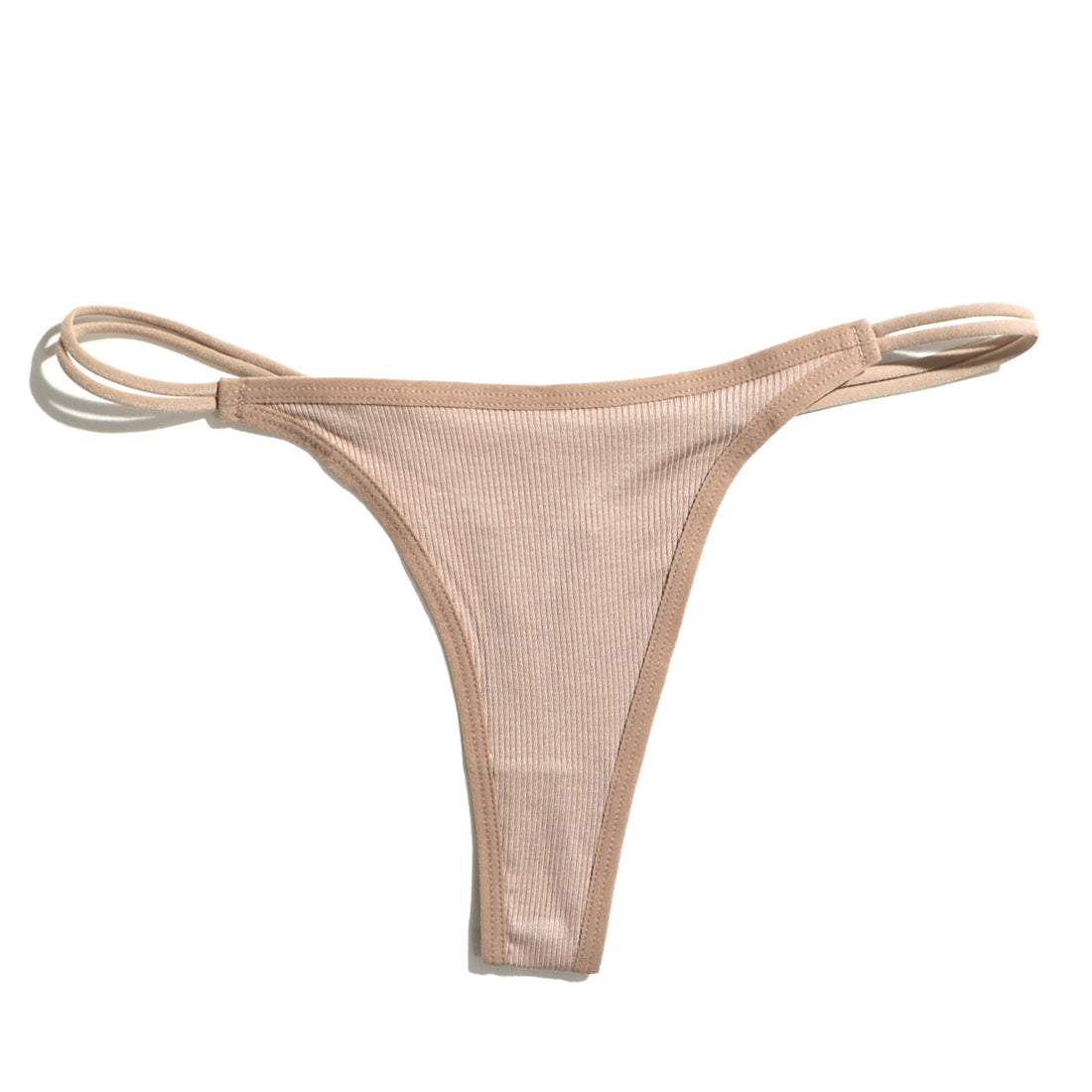 Women's Half Sheath Low Waist Thread Sports T-back Women's Simple New Panties