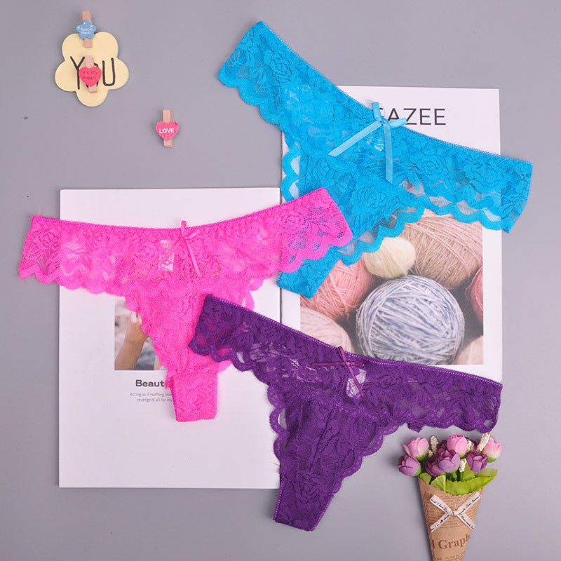 Cozy Lace Briefs G Thongs Underwea