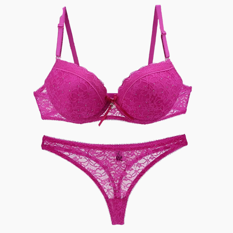 Sexy Lace Bra Set