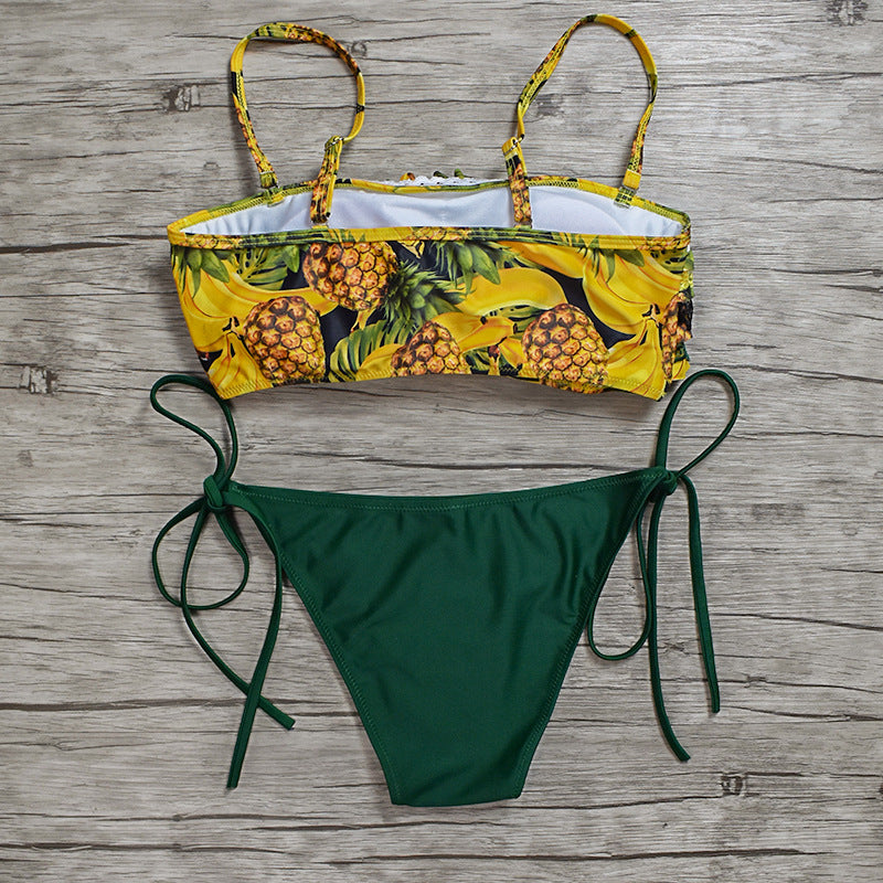 Ladies swimwear - flowers pattern