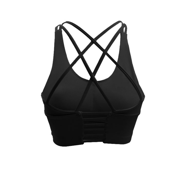 Vest-Style Yoga Bra – Flexible & Supportive