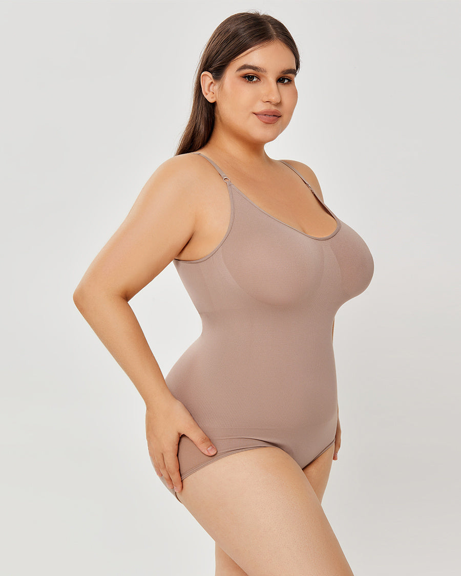 Angelina - Tummy Control Full Bust Body Shaper Bodysuit