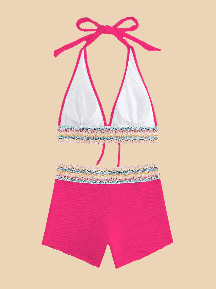 High-Waist Split Bikini – Stylish & Flattering