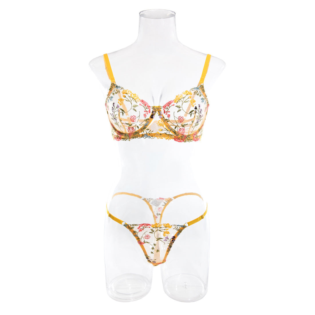 Floral Underwear Set