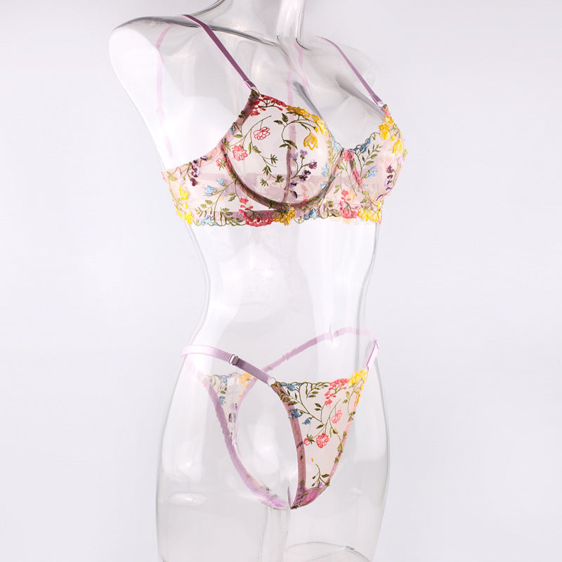 Floral Underwear Set