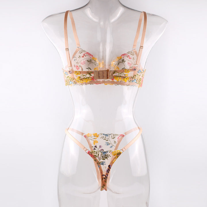 Floral Underwear Set