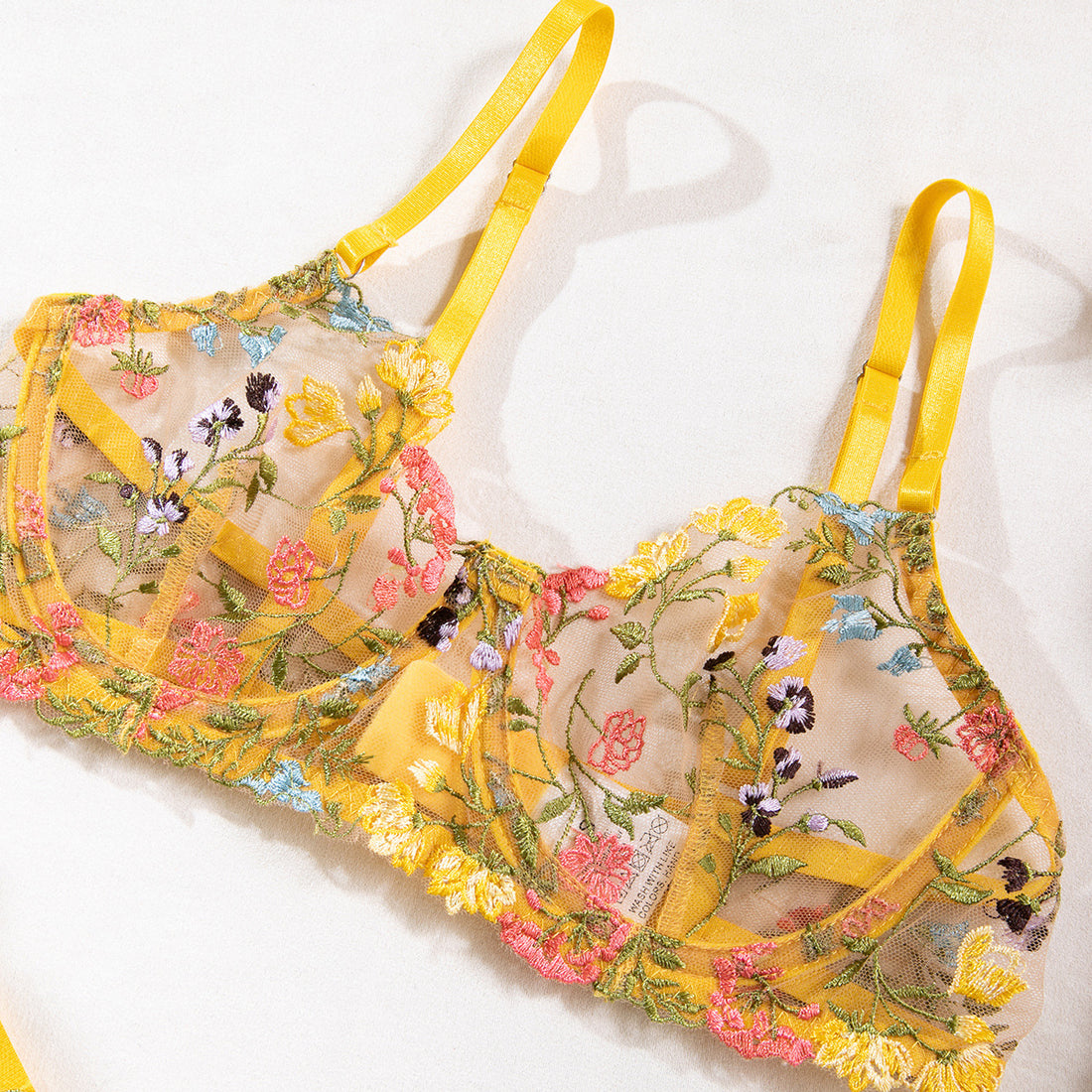 Floral Underwear Set