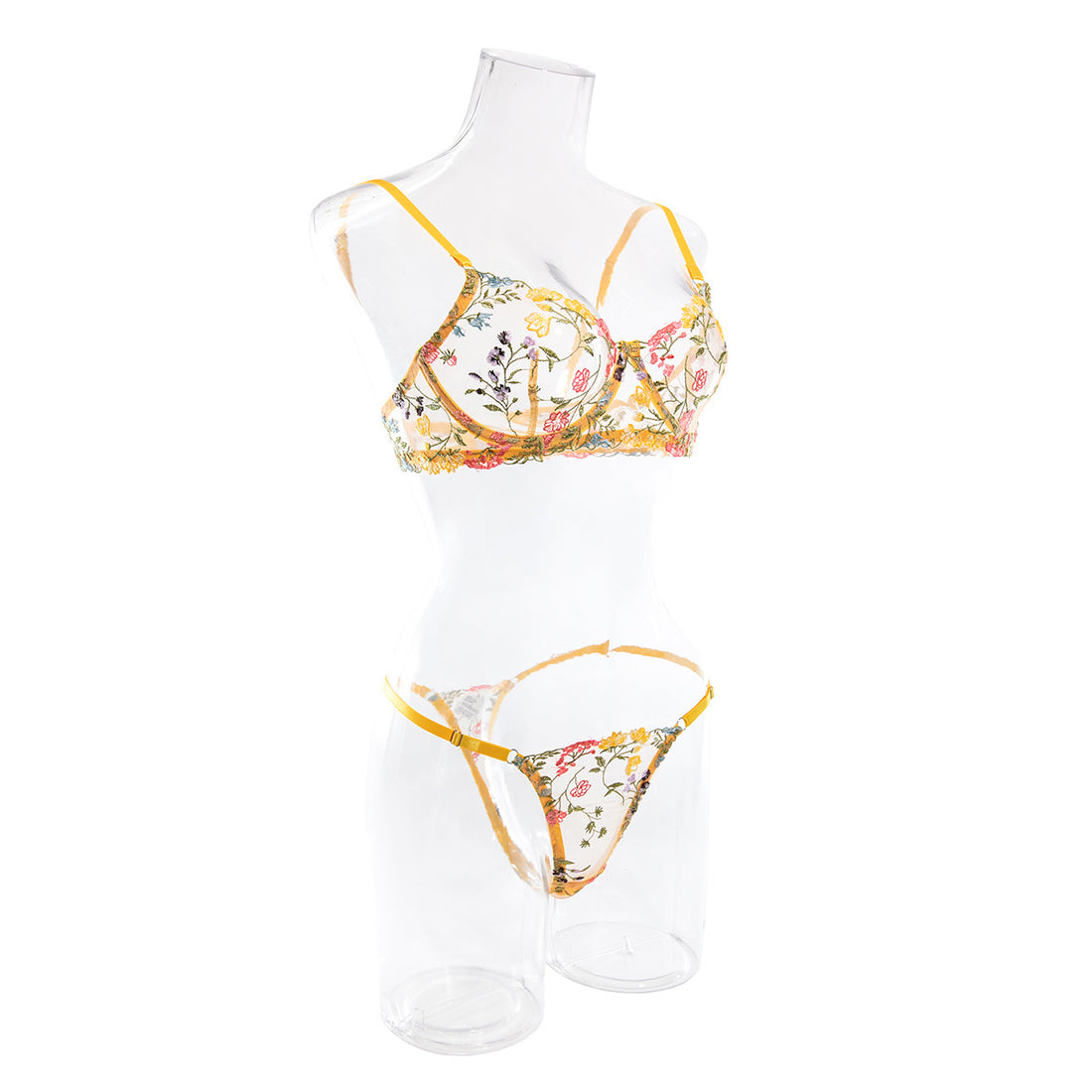 Floral Underwear Set