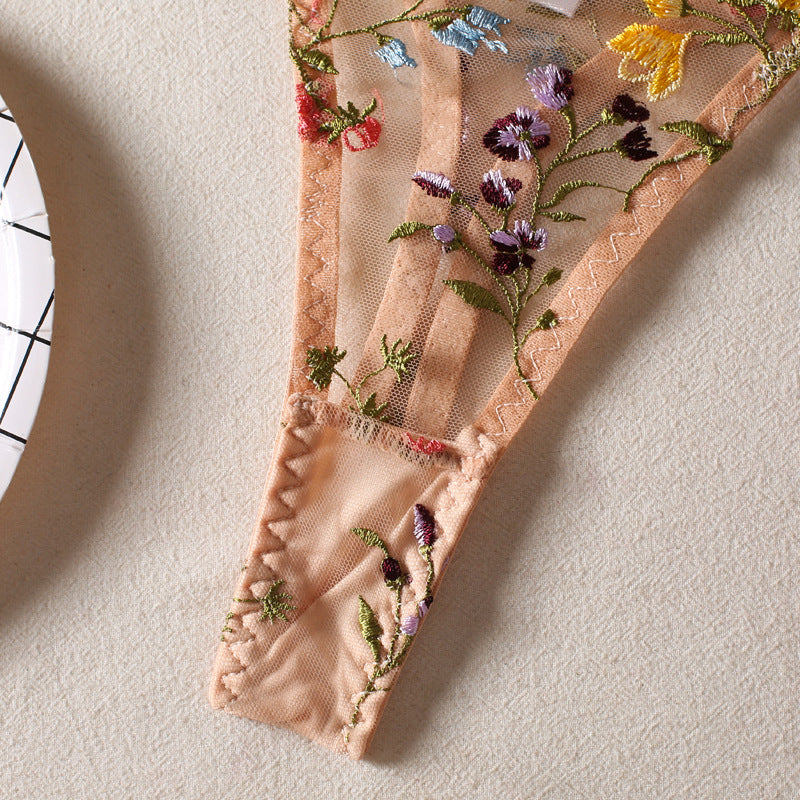 Floral Underwear Set