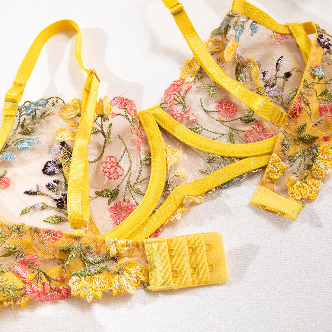 Floral Underwear Set