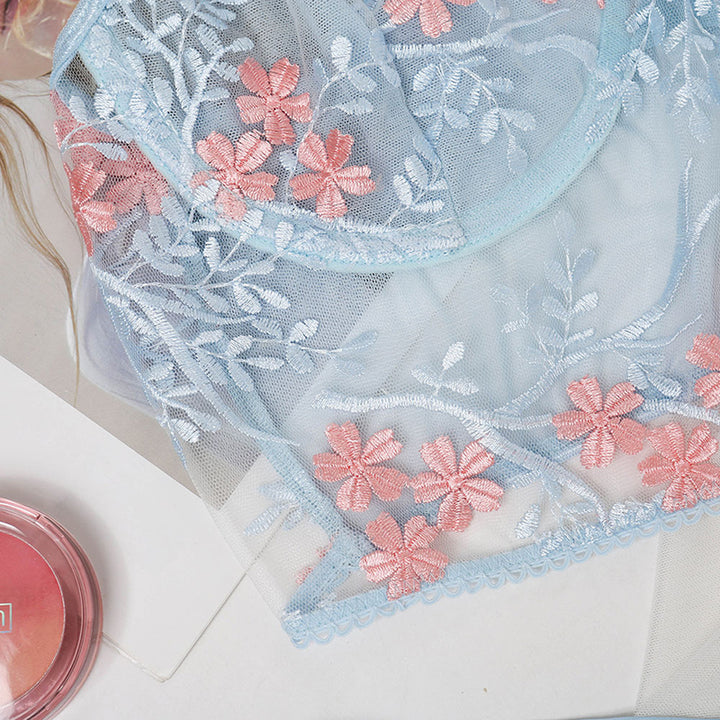 New Embroidered Pattern Lingerie Set For Women