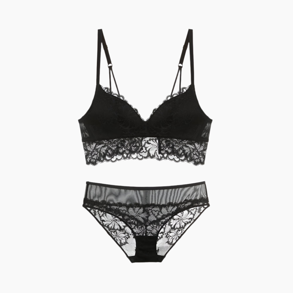 French retro lace underwear