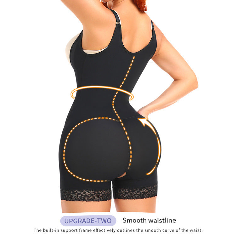 Zipper Sculpting Bodysuit