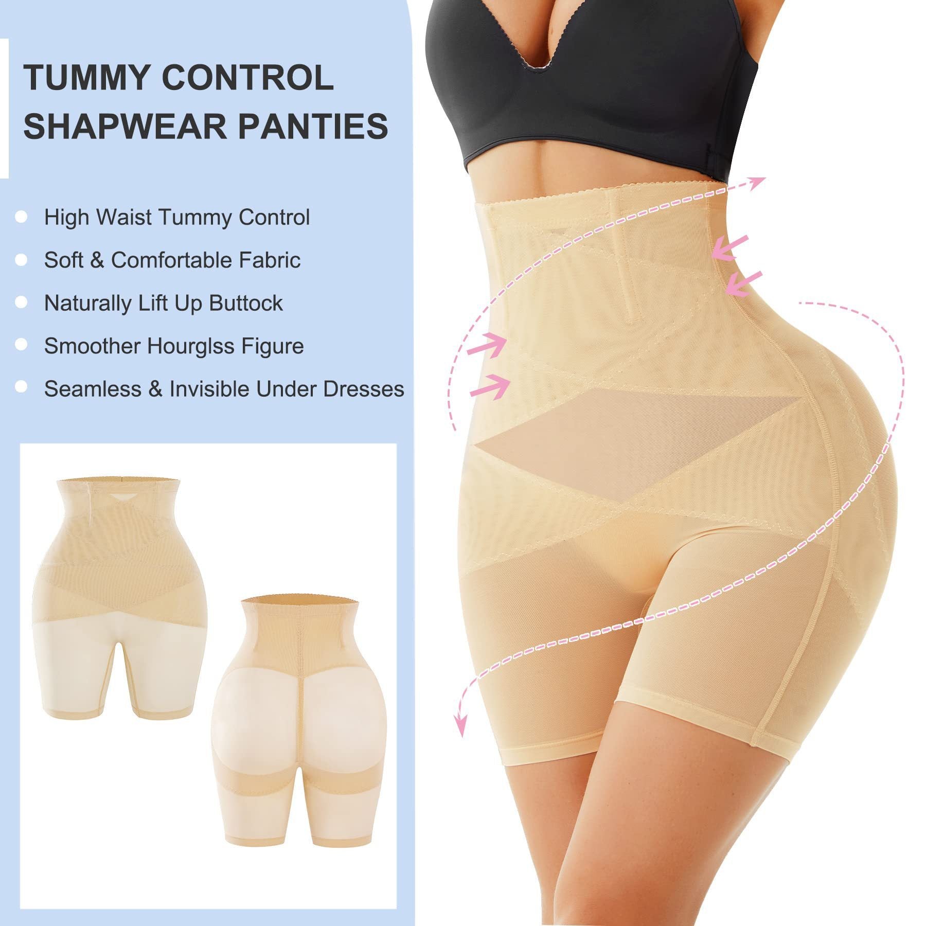 Tummy Control High-Waist Butt Lift Pants