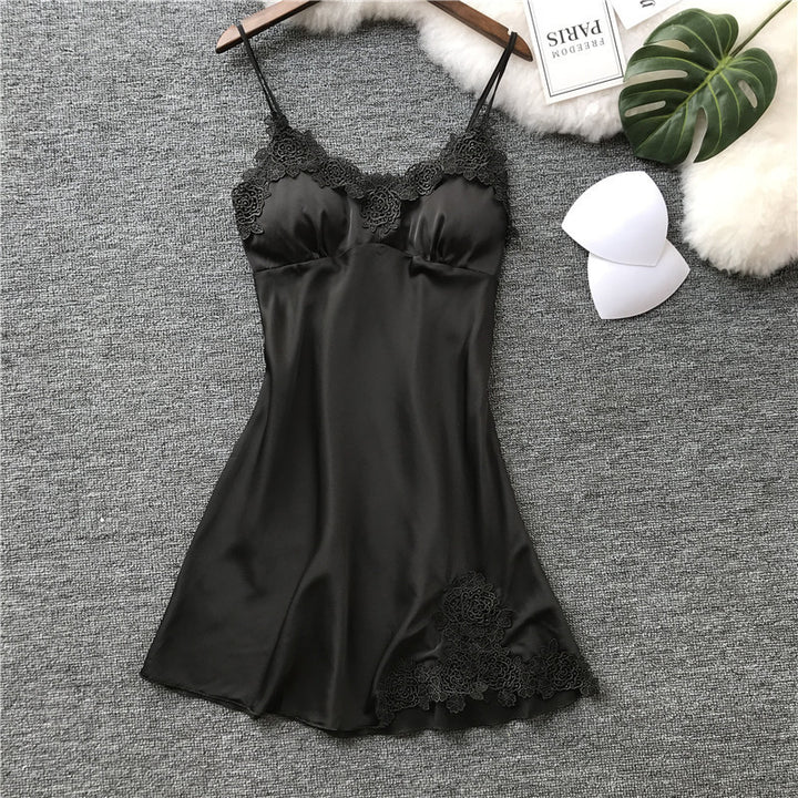 Ice Silk Strap Nightwear
