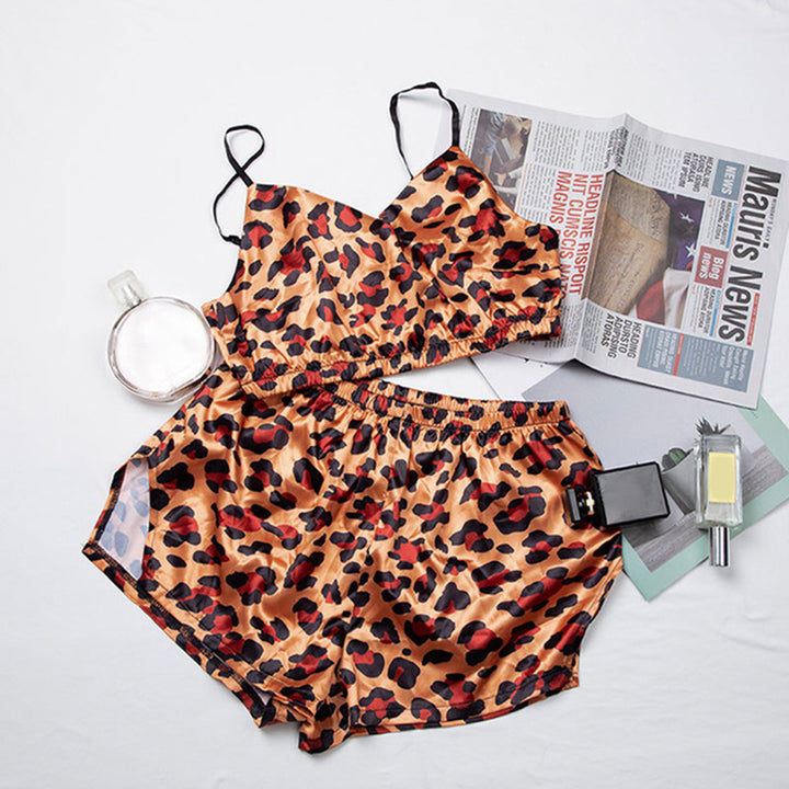 Cute Lightweight Silk Pajamas