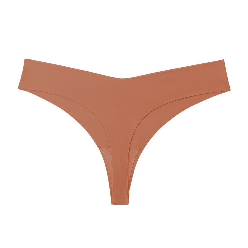 Seamless Ice Silk European And American Sports Fitness Underwear For Women