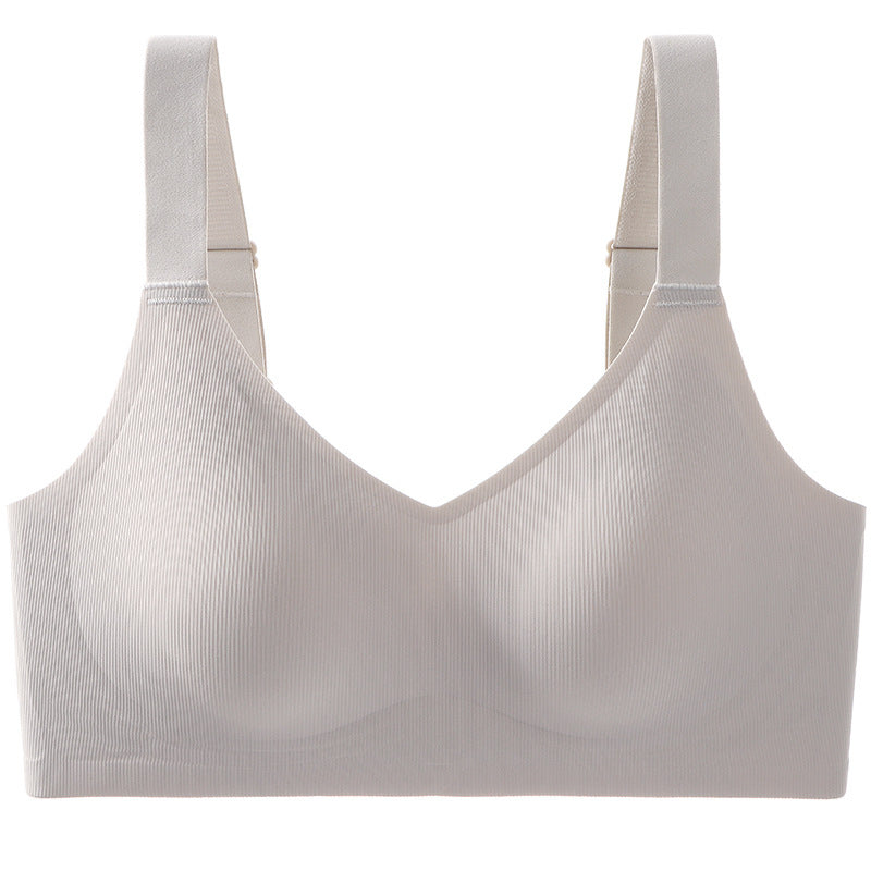Seamless Wireless Bra – Thin, Anti-Sagging & Comfortable Fit