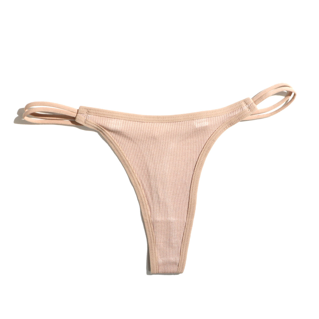 Women's Half Sheath Low Waist Thread Sports T-back Women's Simple New Panties