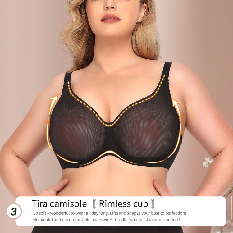 Ultra-Thin See-Through Bra – Sexy & Plus Size