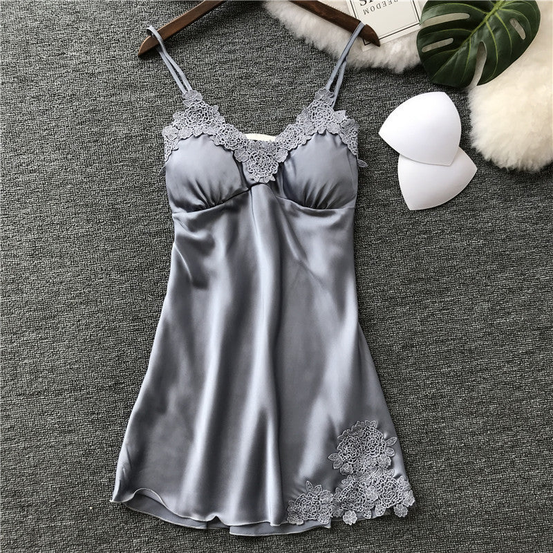 Ice Silk Strap Nightwear