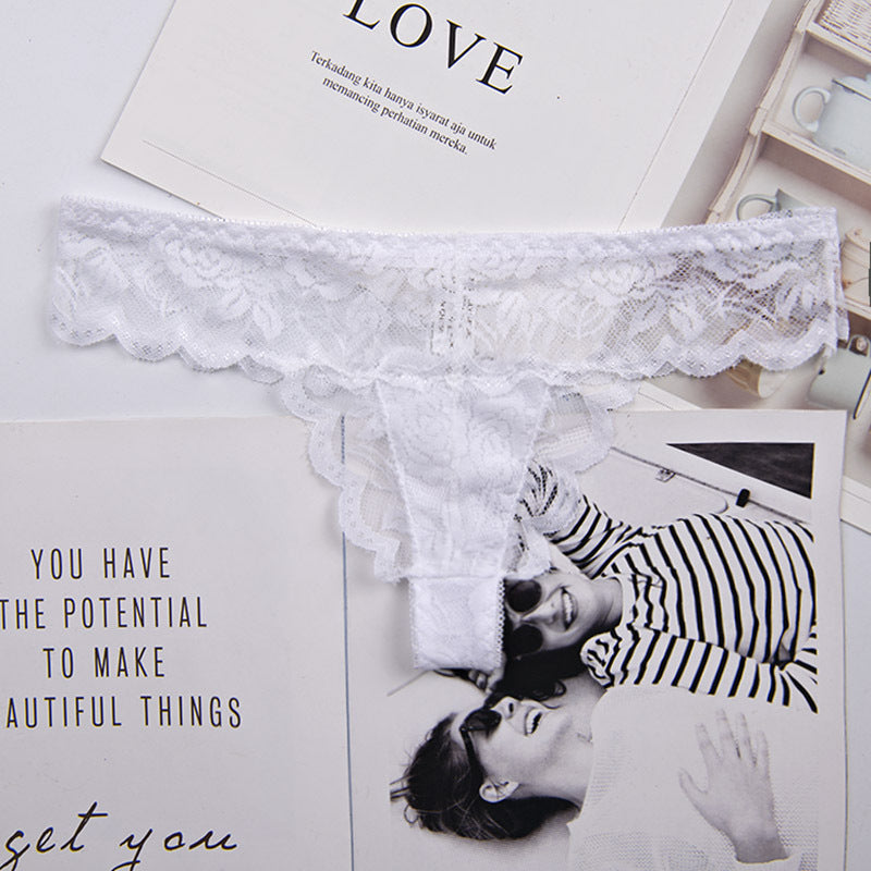 Cozy Lace Briefs G Thongs Underwea