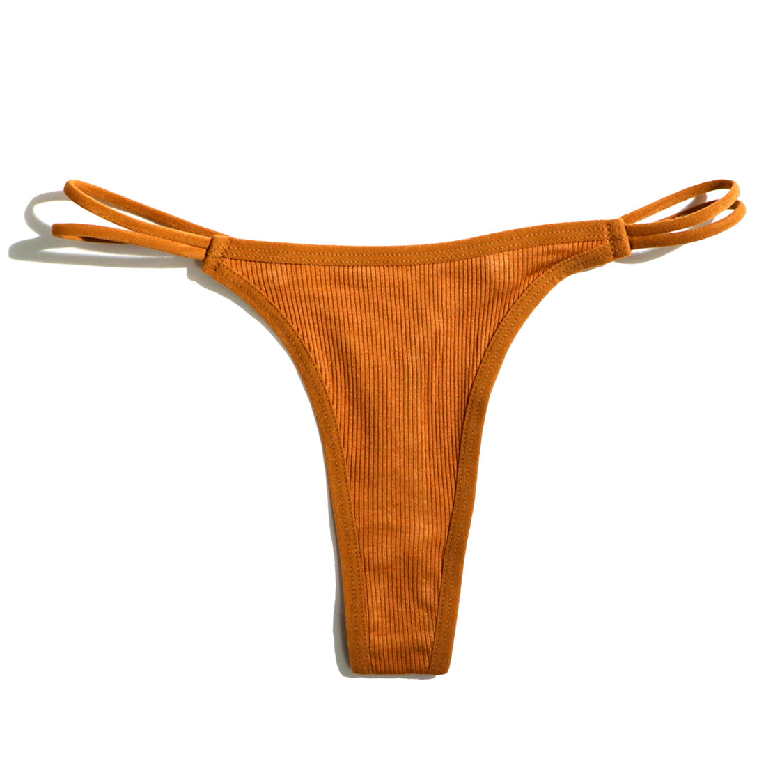 Women's Half Sheath Low Waist Thread Sports T-back Women's Simple New Panties