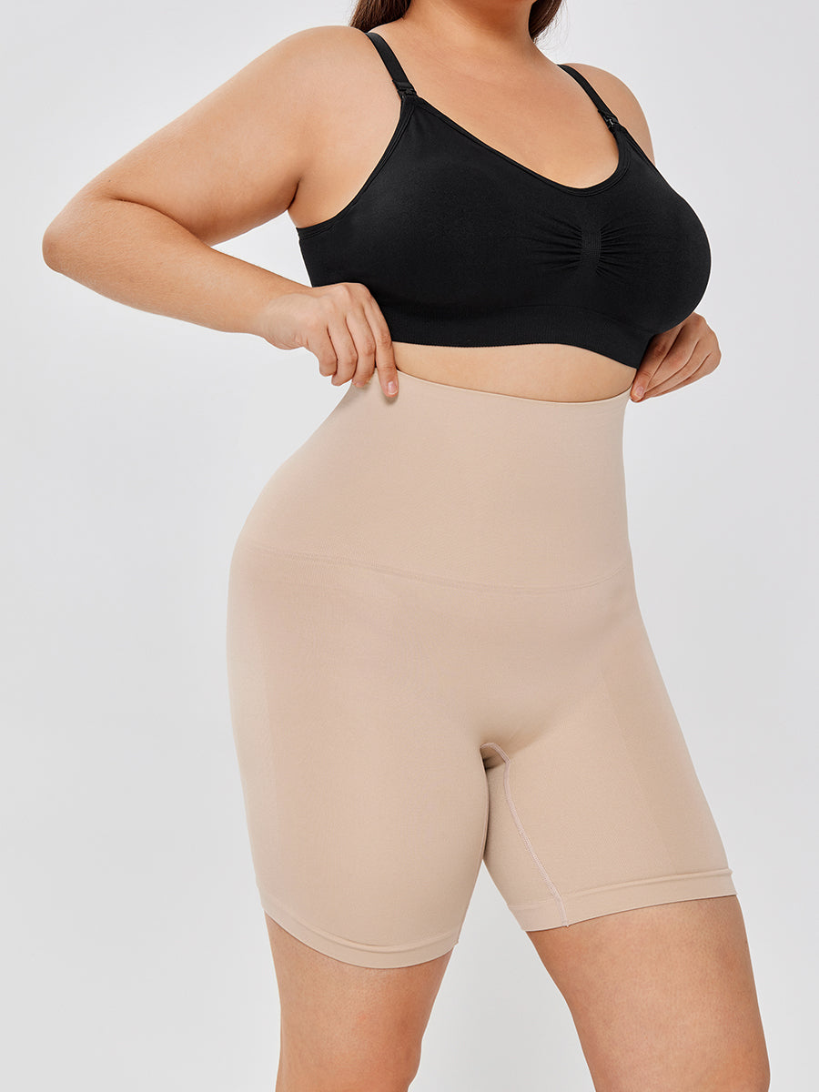 High Waisted Body Shaper Shorts