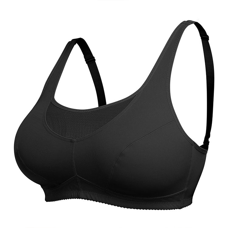 Women's Large Size No Steel Ring Back Strap Vest Bra Underwear