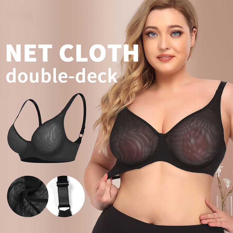 Ultra-Thin See-Through Bra – Sexy & Plus Size