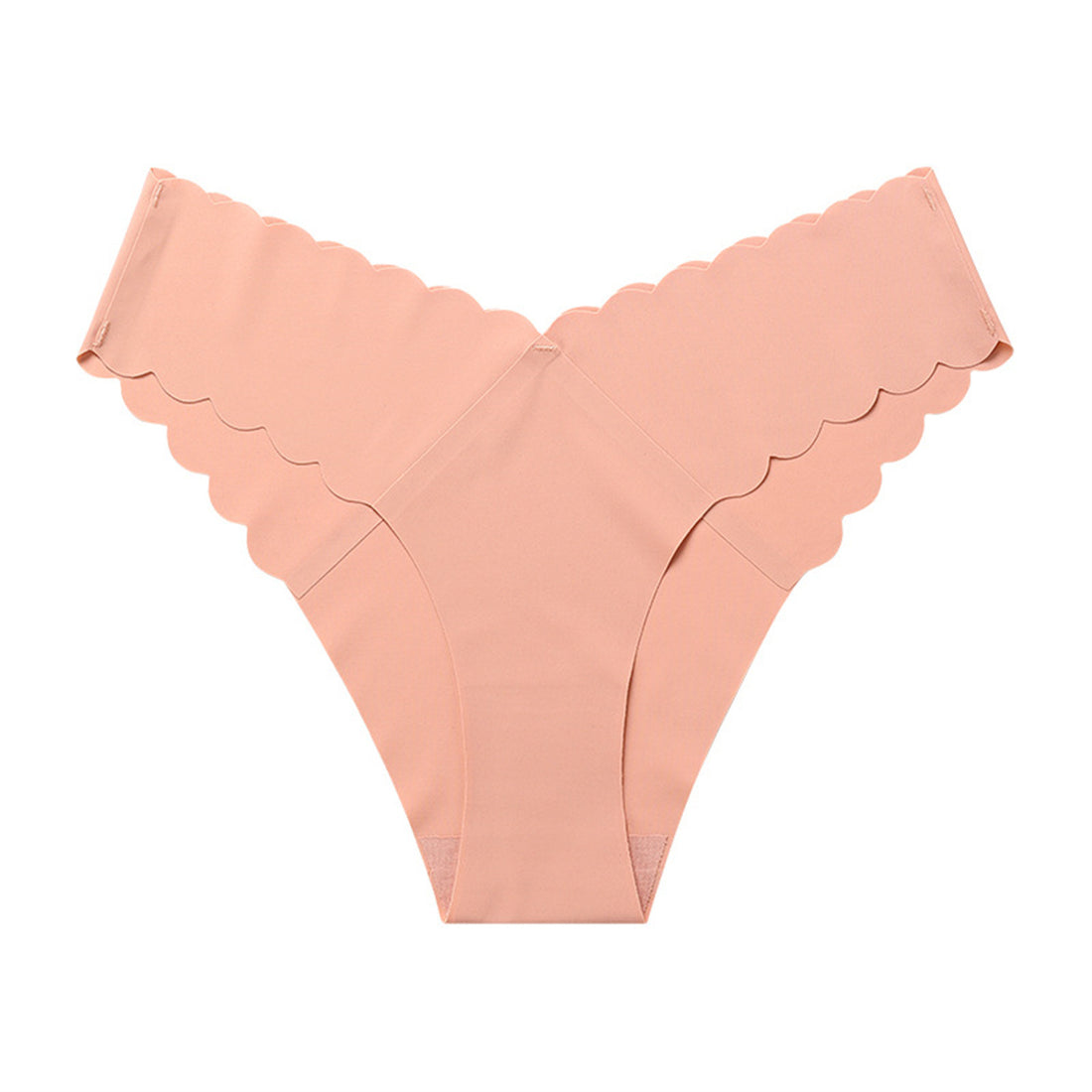 Wave Lace V-Waist Seamless Underwear – Elegant & Comfortable