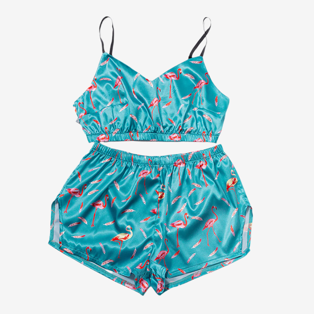 Cute Lightweight Silk Pajamas