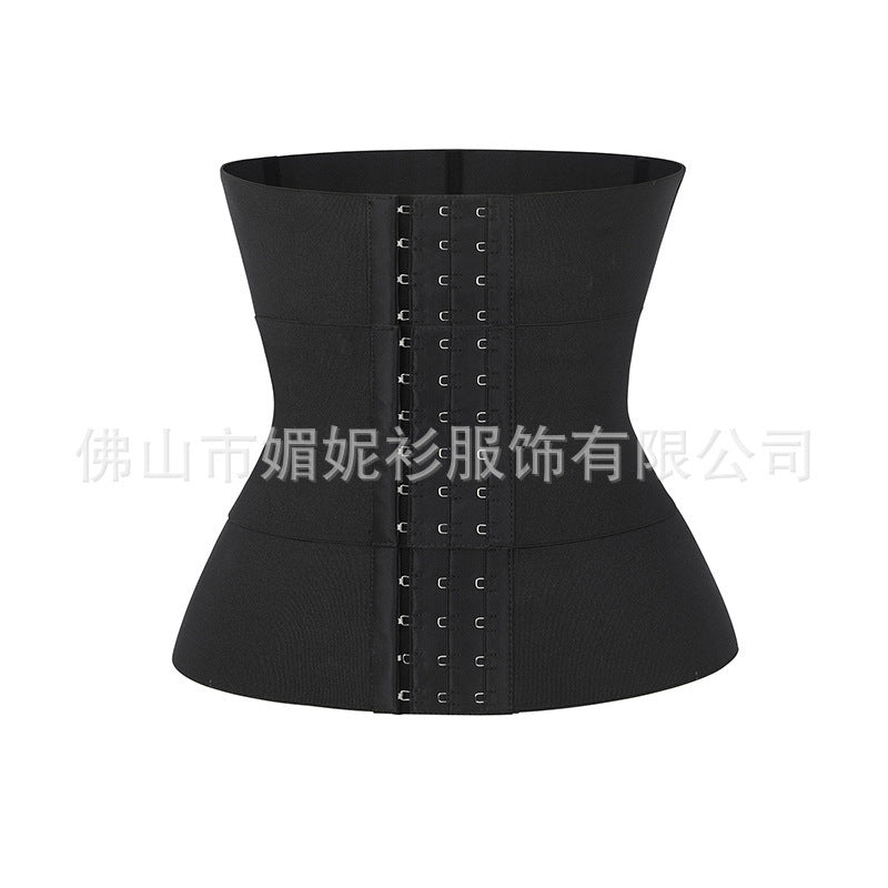 Cross-border New Arrival Belly Contracting Waist Shaping Belt Body Shaping Waistband Yoga Fitness Corset Body Shaping Clothes Breasted Belly Band