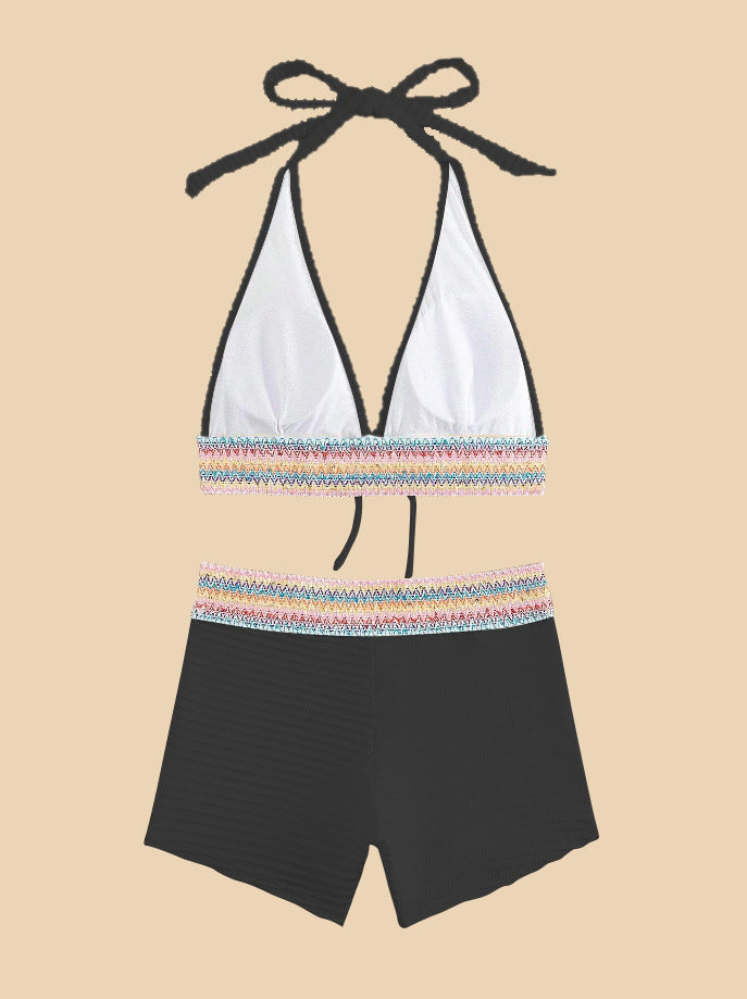 High-Waist Split Bikini – Stylish & Flattering