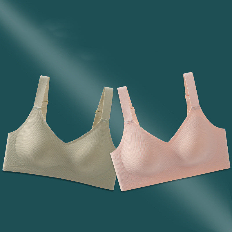 Seamless Wireless Bra – Thin, Anti-Sagging & Comfortable Fit