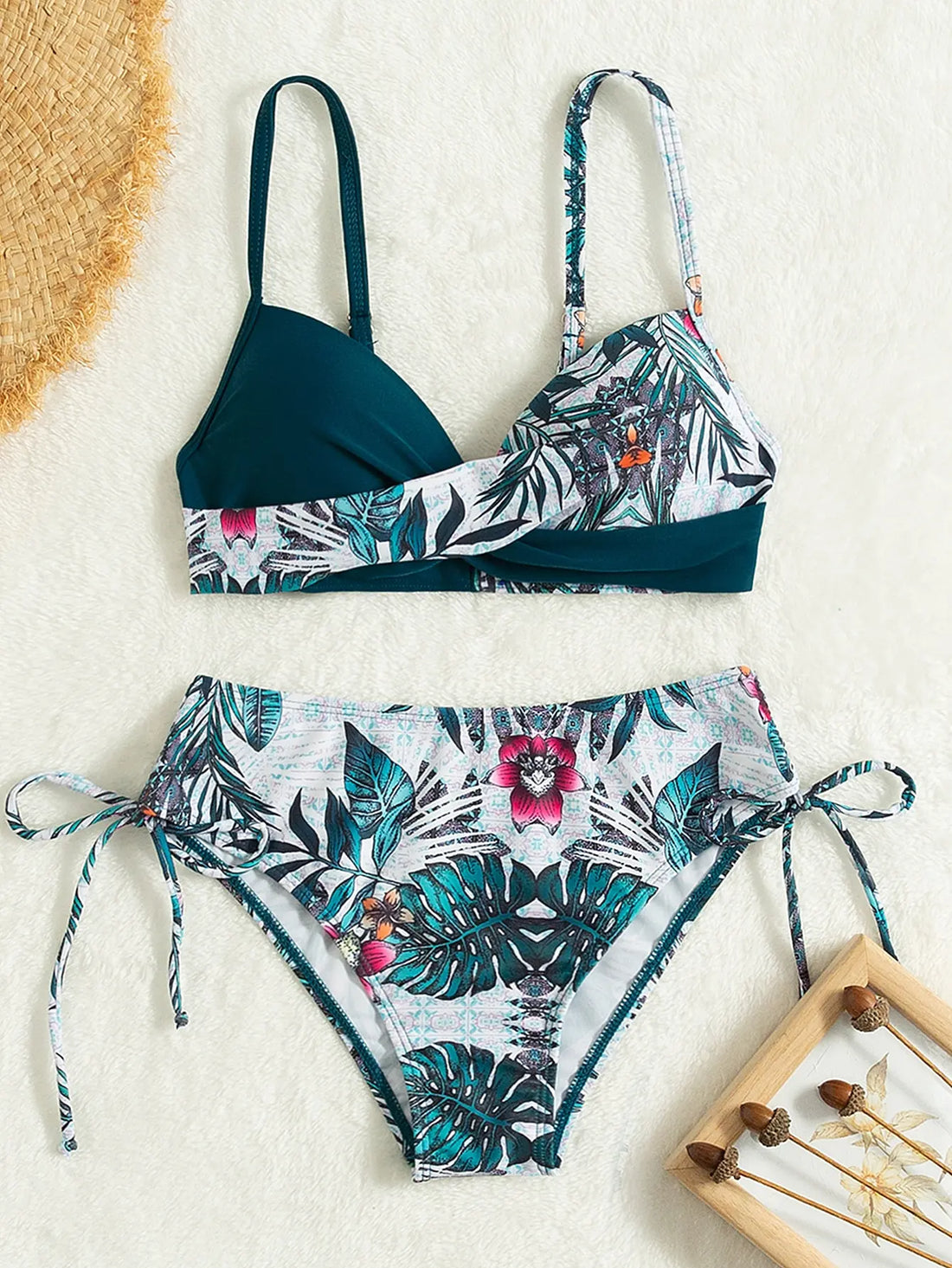 Backless Push Up Sexy Two-piece Bikini