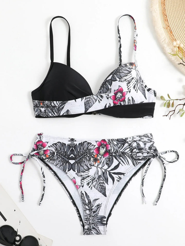 Backless Push Up Sexy Two-piece Bikini