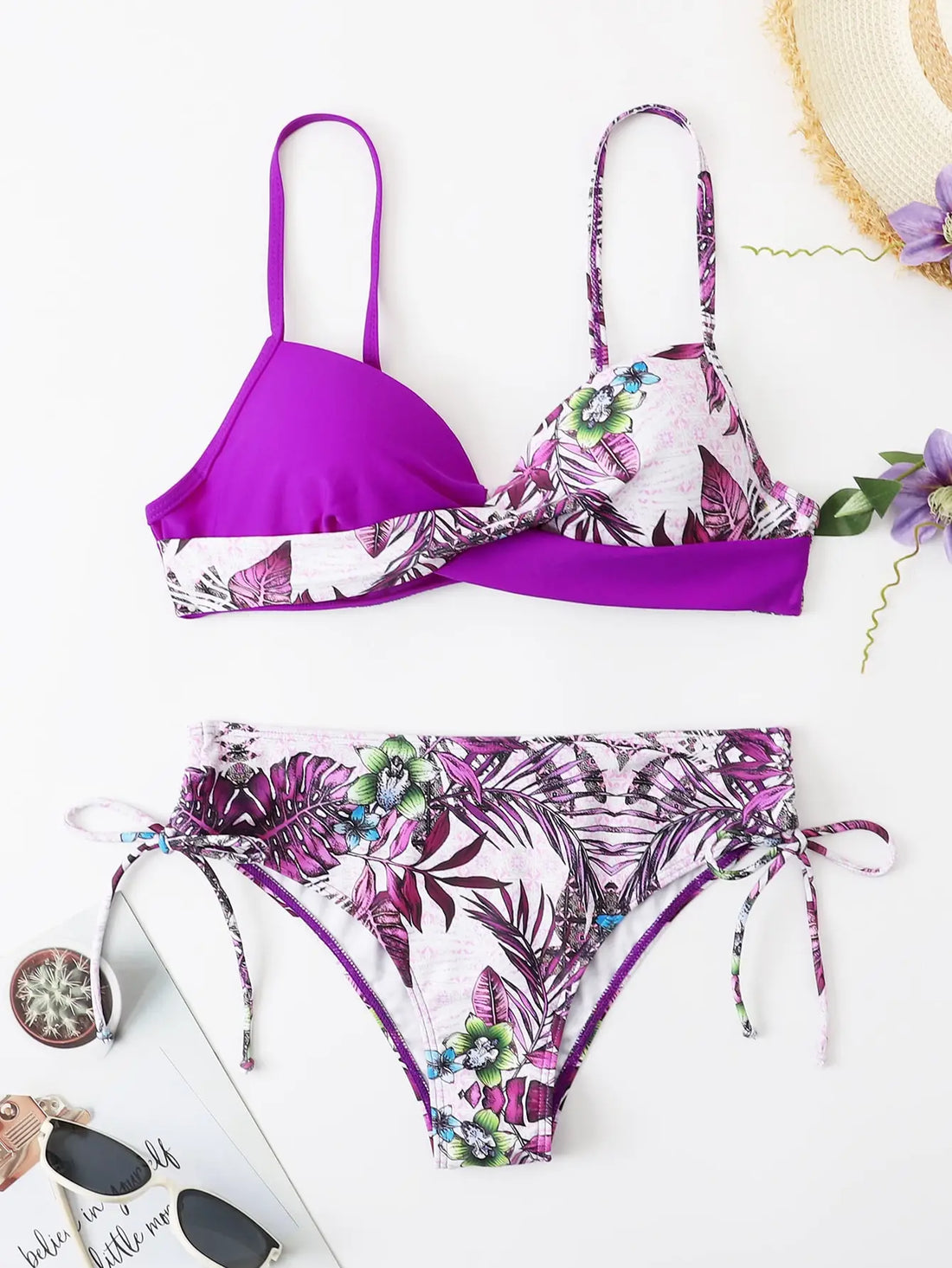 Backless Push Up Sexy Two-piece Bikini