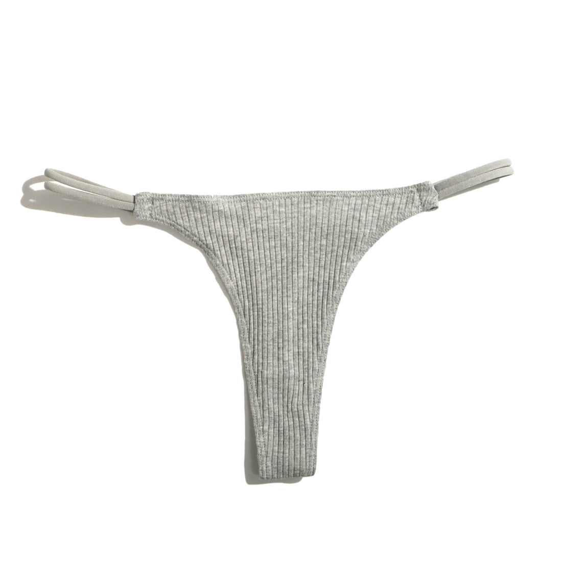 Women's Half Sheath Low Waist Thread Sports T-back Women's Simple New Panties