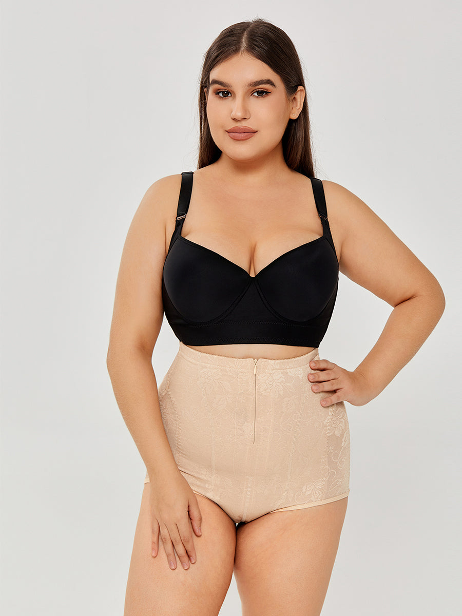 Lace High-Waisted Shorts