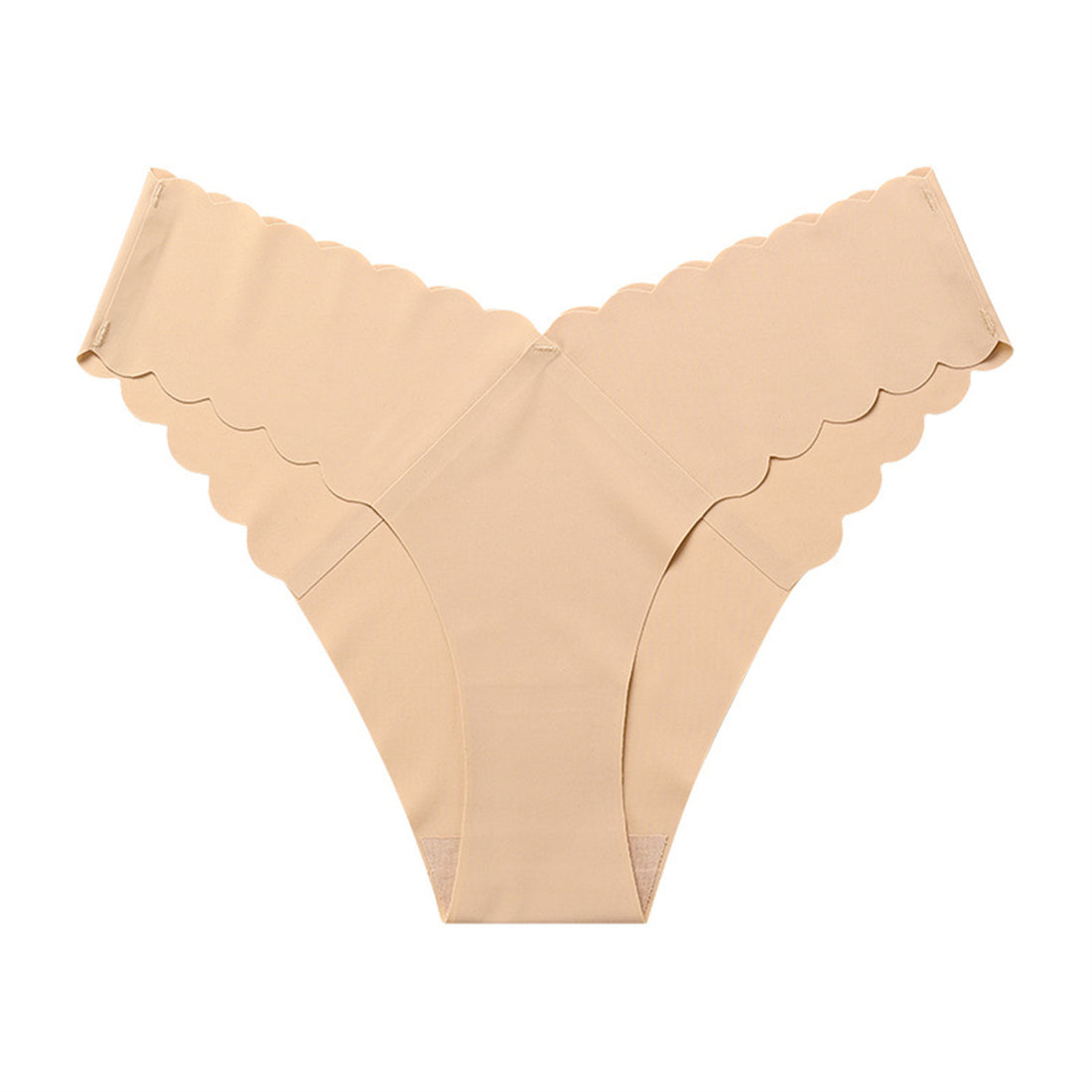 Wave Lace V-Waist Seamless Underwear – Elegant & Comfortable