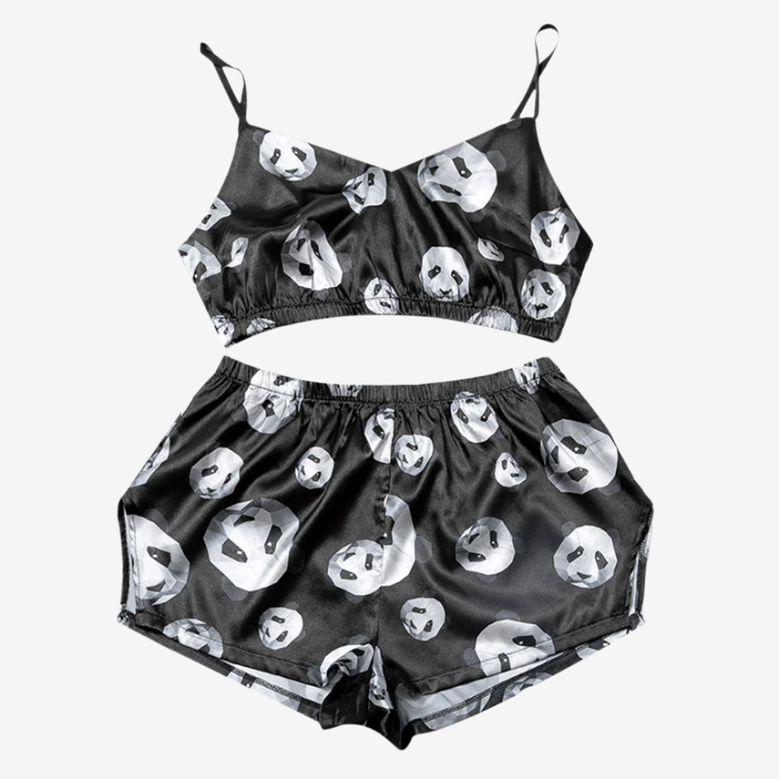 Cute Lightweight Silk Pajamas
