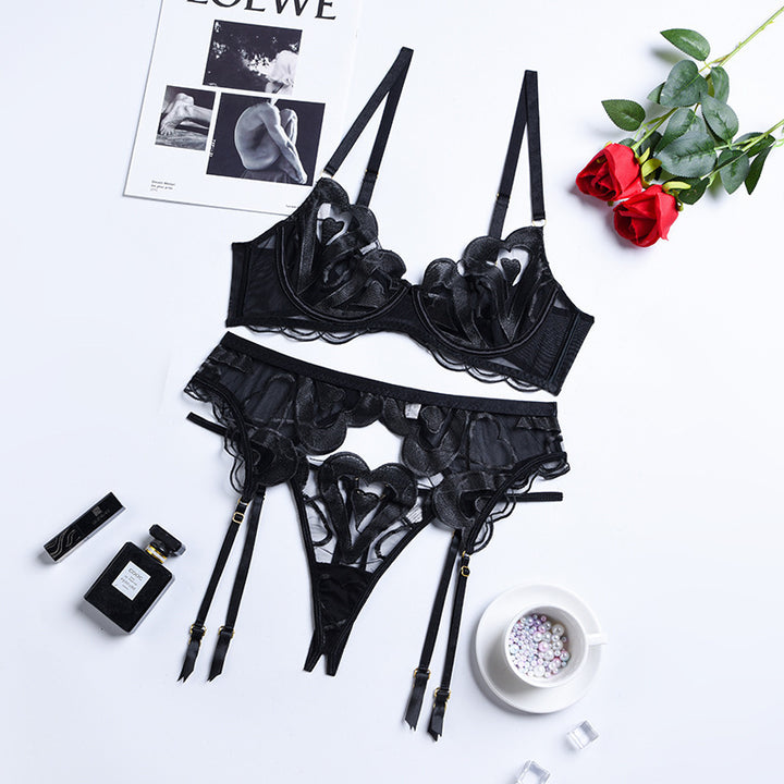 Summer Lace Mesh Underwear – Embroidered & Alluring