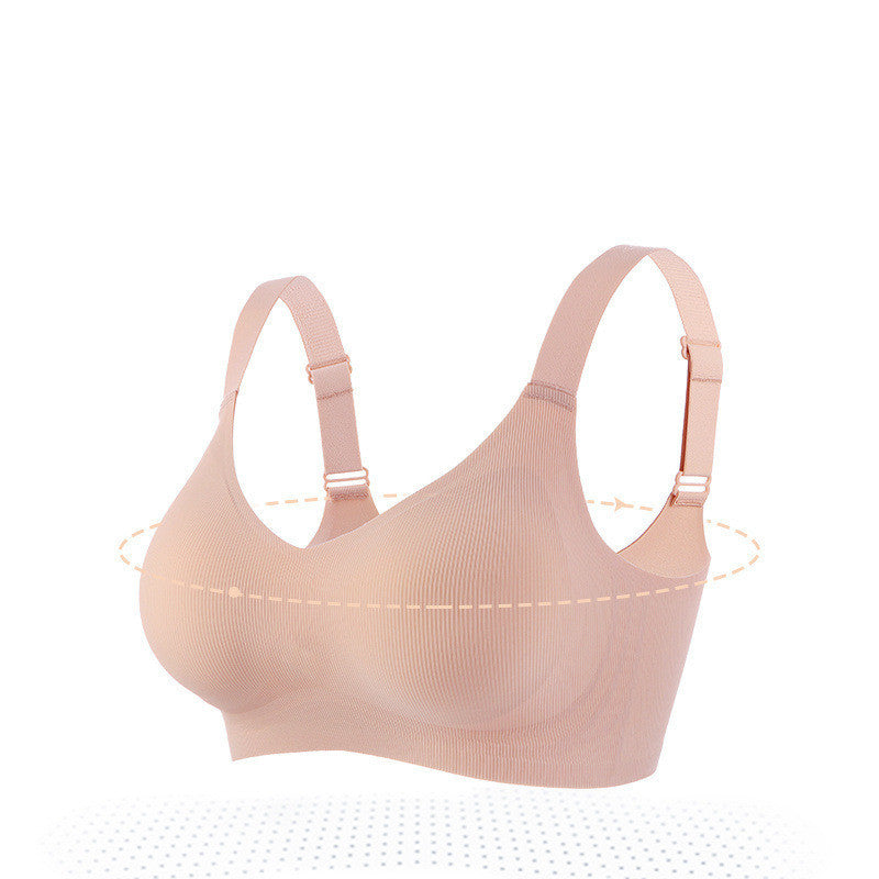 Seamless Wireless Bra – Thin, Anti-Sagging & Comfortable Fit