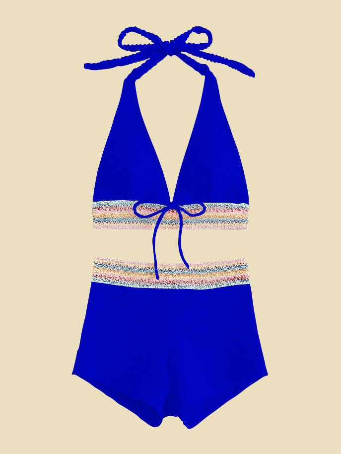 High-Waist Split Bikini – Stylish & Flattering