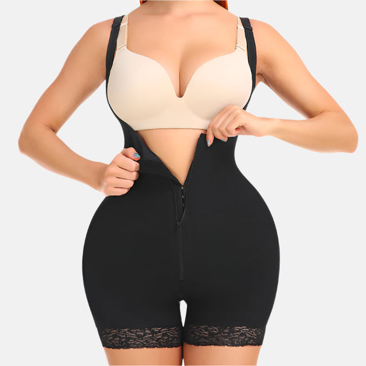 Zipper Sculpting Bodysuit
