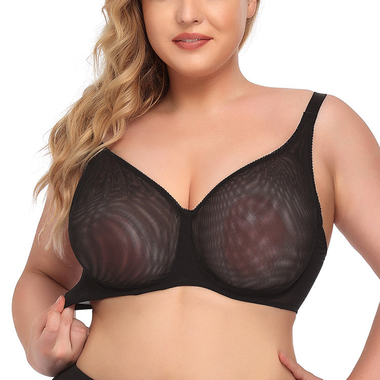 Ultra-Thin See-Through Bra – Sexy & Plus Size